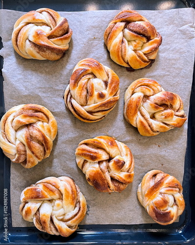 Zimtschnecken in Dänemark photo