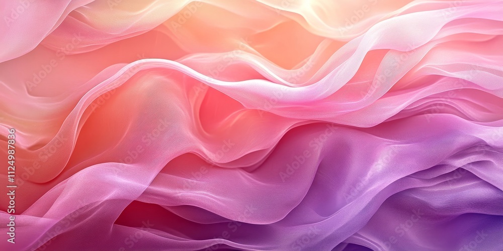 gradient background with soft pink and purple tones blending, Generative AI