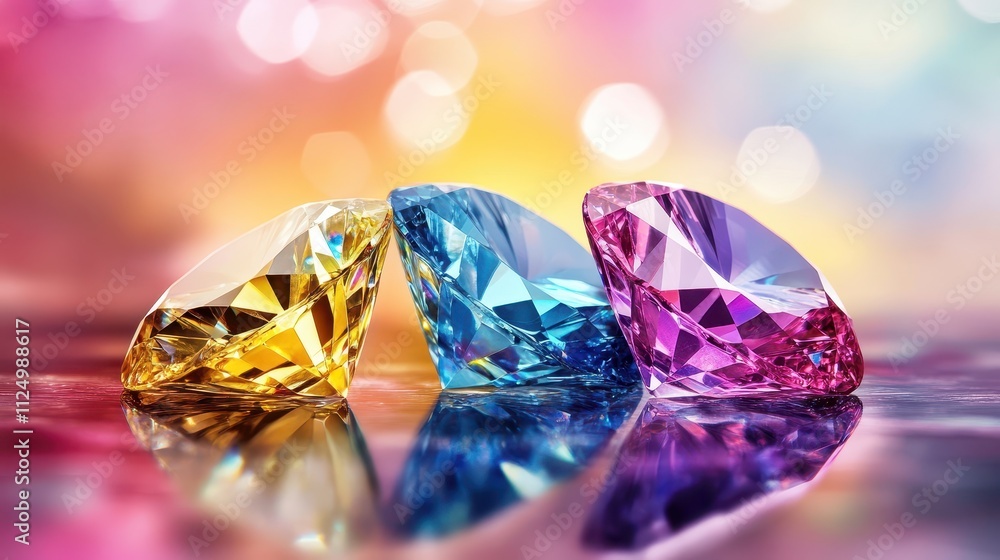 colored diamonds