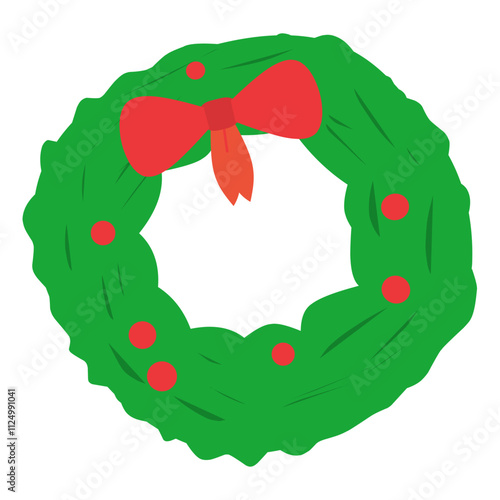 Flat Christmas Icon