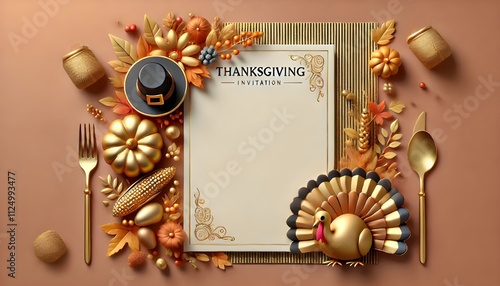 Thanksgiving Celebration with Festive Decor