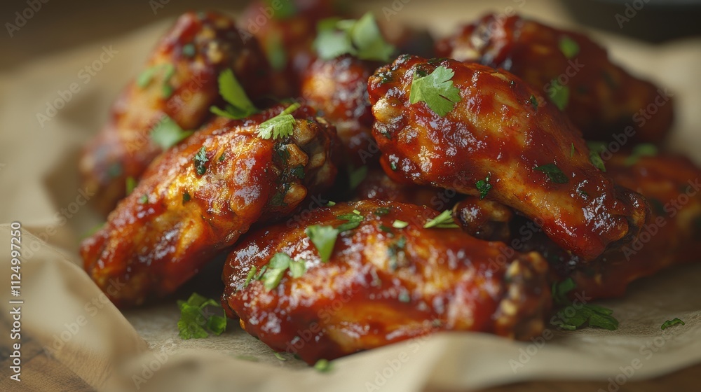 Buffalo Wings Recipe Kitchen Food Tutorial Home Close-Up Realistic Cooking Techniques Buffalo Wings Recipe Kitchen Food Tutorial Home Close-Up Realistic Cooking Techniques