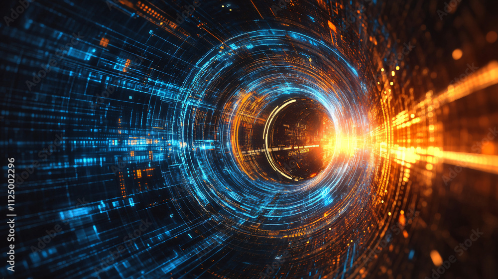 Fototapeta premium Enabling real-time data-driven decisions in manufacturing for optimized production quality and speed
