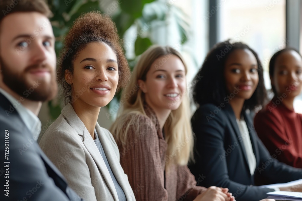 Diverse Business Professionals Engage In Discussions At A Conference Or Seminar, With Young And Mature Individuals Meeting In An Office, Set Against A Banner Background. Diverse Business Professionals Engage In Discussions At A Conference Or Seminar, With Young And Mature Individuals Meeting In An Office, Set Against A Banner Background.