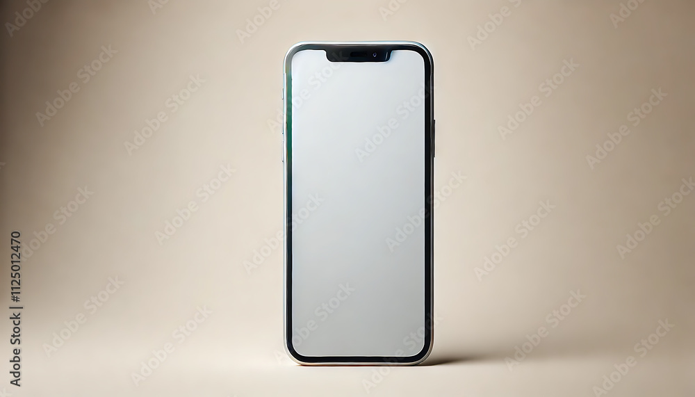 スマートフォン・白画面・広告 スマートフォン・白画面・広告