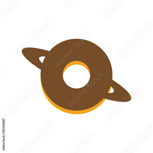 Donut Logo Template Icon