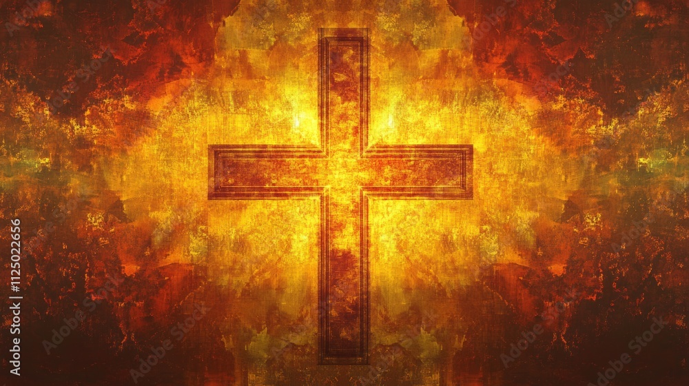 Christian cross background concept Christian cross background concept