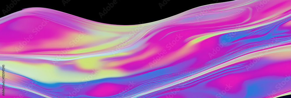 Fototapeta premium a colorful abstract background with a wavy pattern