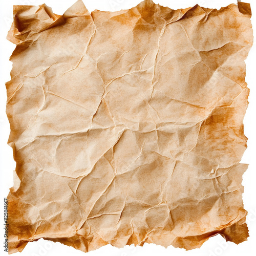 Ripped Paper Edge Isolated