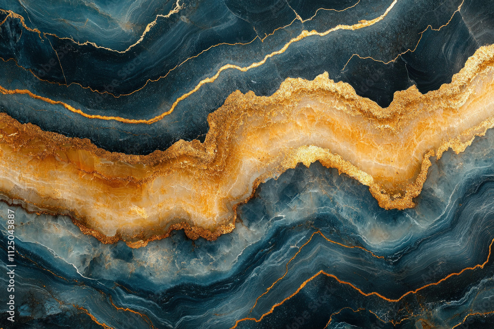 Fototapeta premium Black Marble Background