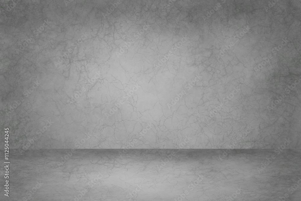 Gray Concrete Wall Textured Background. Abstract studio room wall cement shadow highlights empty plain rustic copy space. Gray Concrete Wall Textured Background. Abstract studio room wall cement shadow highlights empty plain rustic copy space.