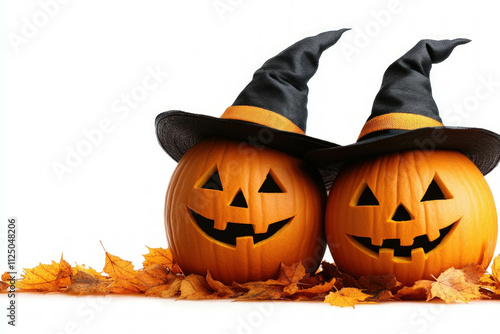 Halloween On White Background