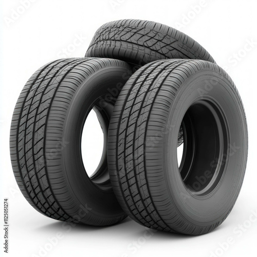Tyres Isolated