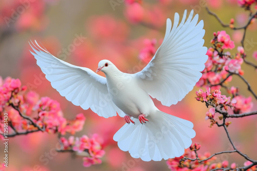 White Dove Isolated