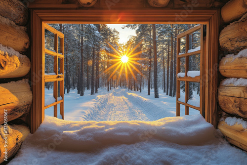 Winter Photo Frame