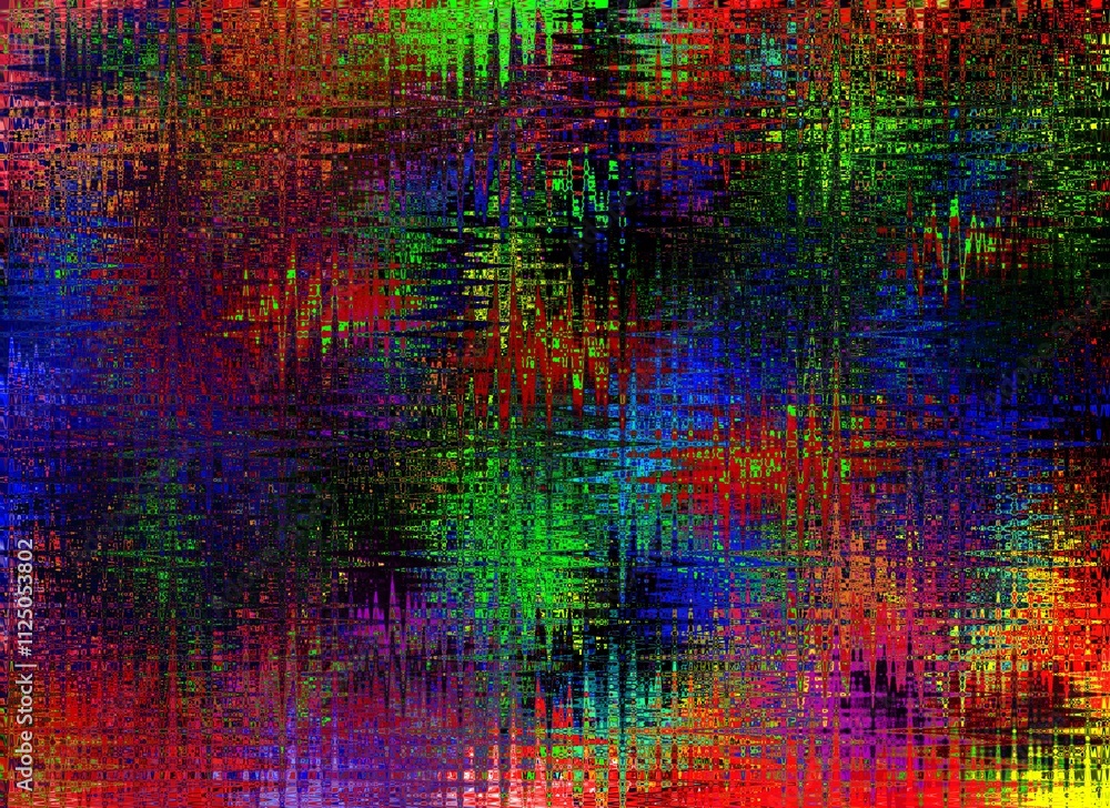 Digitale abstrakte Kunst ohne Mithilfe von Digitale abstrakte Kunst ohne Mithilfe von
