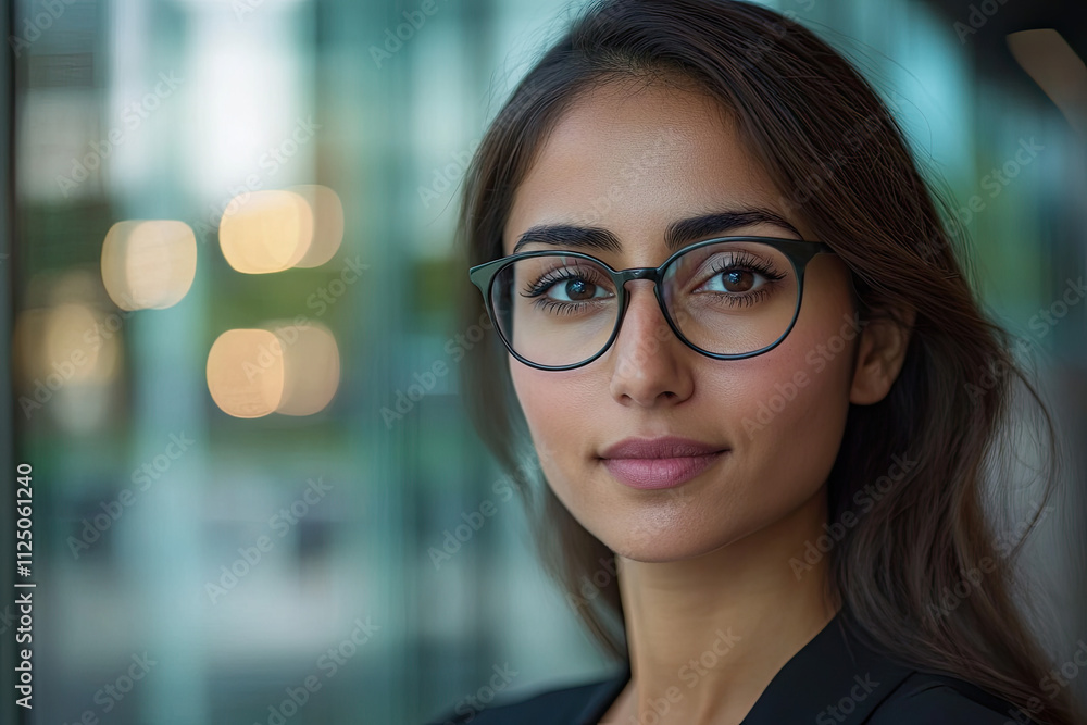 Portrait of a business secretary at work Portrait of a business secretary at work