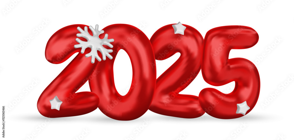 Realistic 2025 red numbers and festive confetti on black background. Vector holiday illustration. Happy New 2025 Year. New year ornament. Realistic 2025 red numbers and festive confetti on black background. Vector holiday illustration. Happy New 2025 Year. New year ornament.