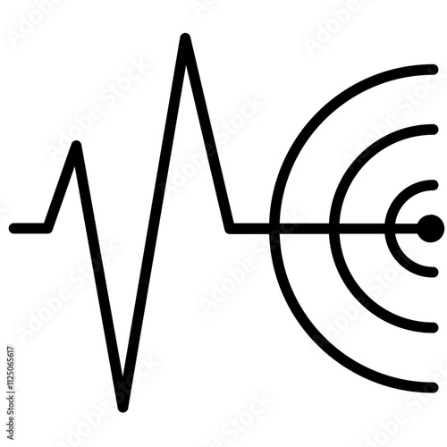 Earthquake Tremor Line