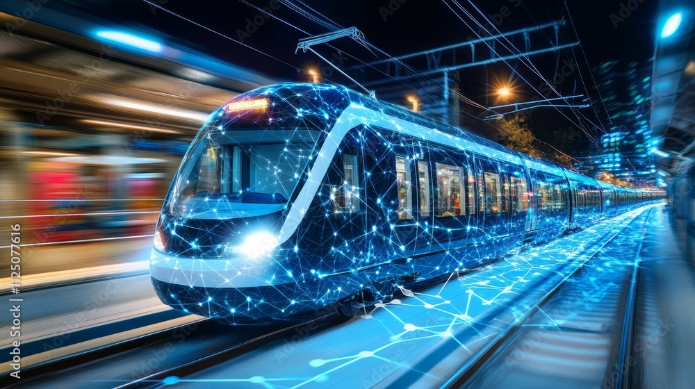 Smart Train, Network Connectivity Global Data Exchange and Transportation of the Future. Smart Train, Network Connectivity Global Data Exchange and Transportation of the Future.