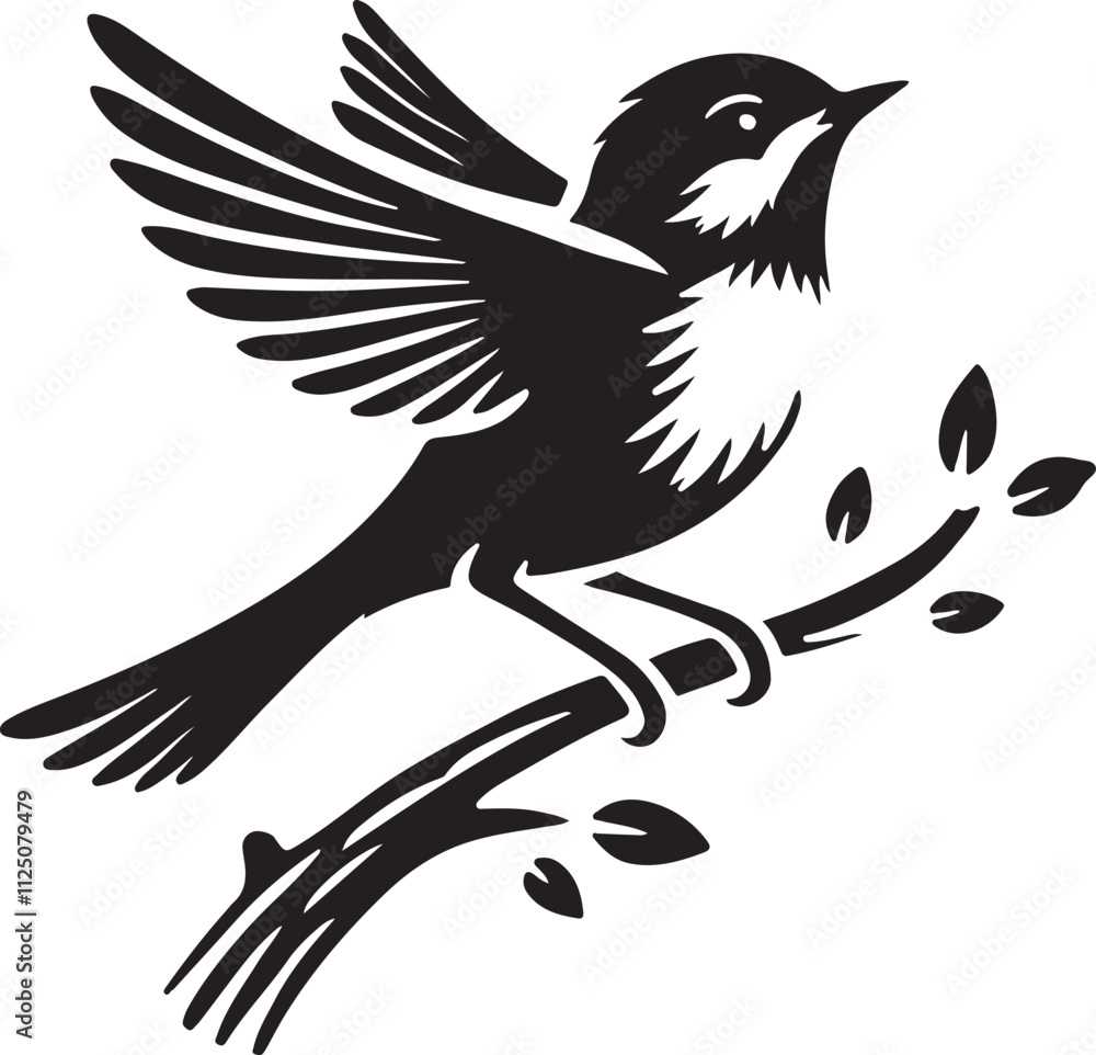 Obraz premium bird on a branch