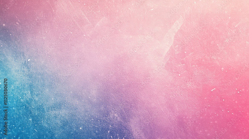 Obraz premium Soft gradient background blending shades of pink and blue.