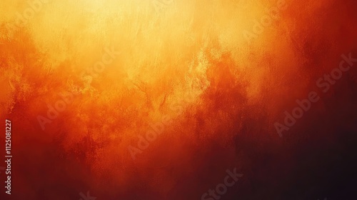 A vibrant, warm abstract background featuring deep orange and golden hues blending seamlessly.