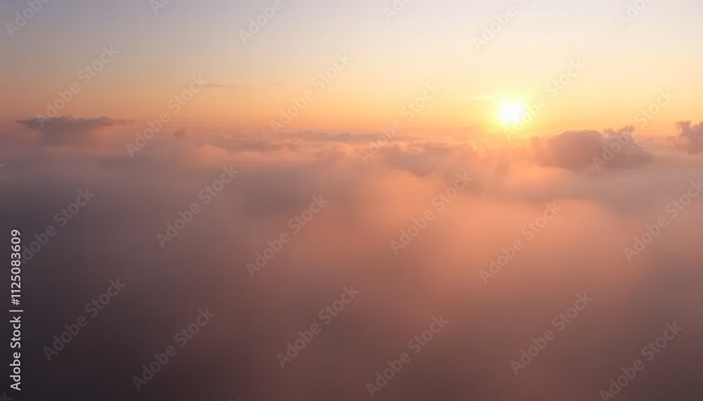 The sky is cloudy and the sun is setting The sky is cloudy and the sun is setting