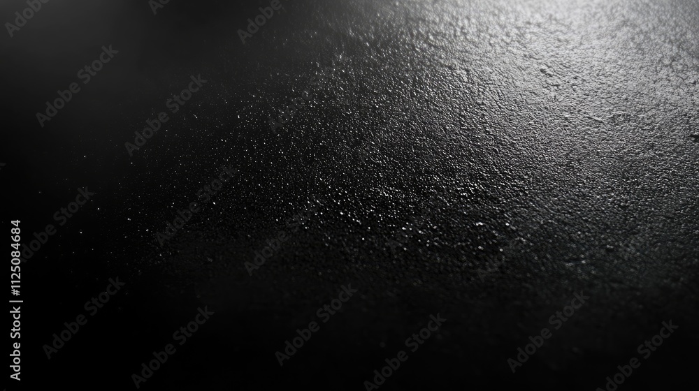 Close-up of a textured black surface with droplets, evoking a moody and atmospheric ambiance. Close-up of a textured black surface with droplets, evoking a moody and atmospheric ambiance.