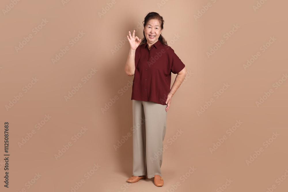 Senior East Asian Woman Senior East Asian Woman