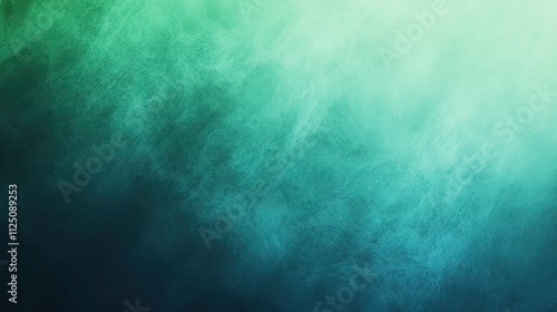 Abstract gradient background with soft teal and dark tones, creating a serene and calming atmosphere.