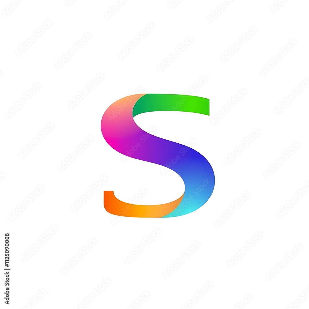 S logo design Digital,S logo pirmeam designe ai gnarater.