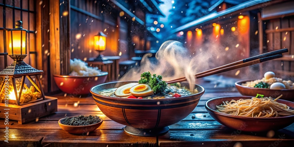 Cozy Winter Night at a Lofi Anime Ramen Restaurant - A Macro Photography Experience of Japanese Street Food in a Whimsical Animated Loop Cozy Winter Night at a Lofi Anime Ramen Restaurant - A Macro Photography Experience of Japanese Street Food in a Whimsical Animated Loop