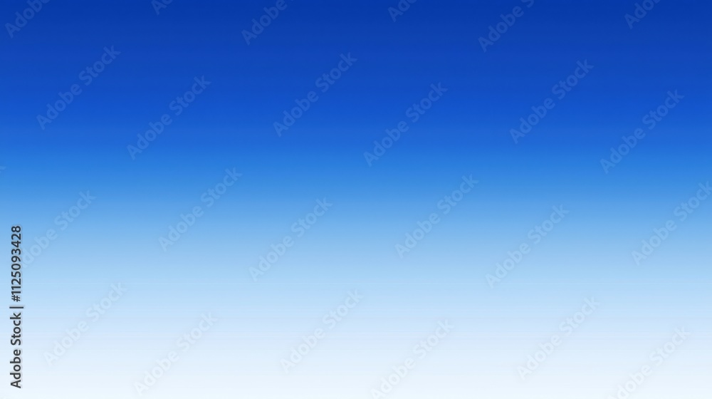 Soft Gradient of a Clear Blue Sky from Deep to Light Blue Soft Gradient of a Clear Blue Sky from Deep to Light Blue