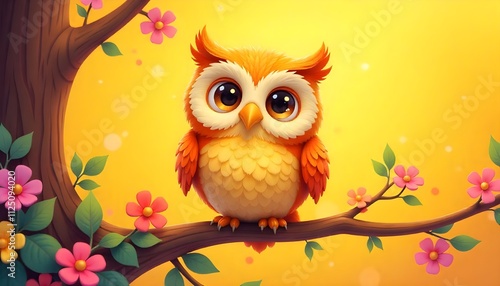 owl on a branch
