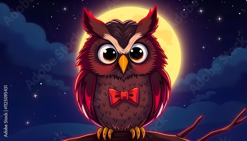 owl in the night