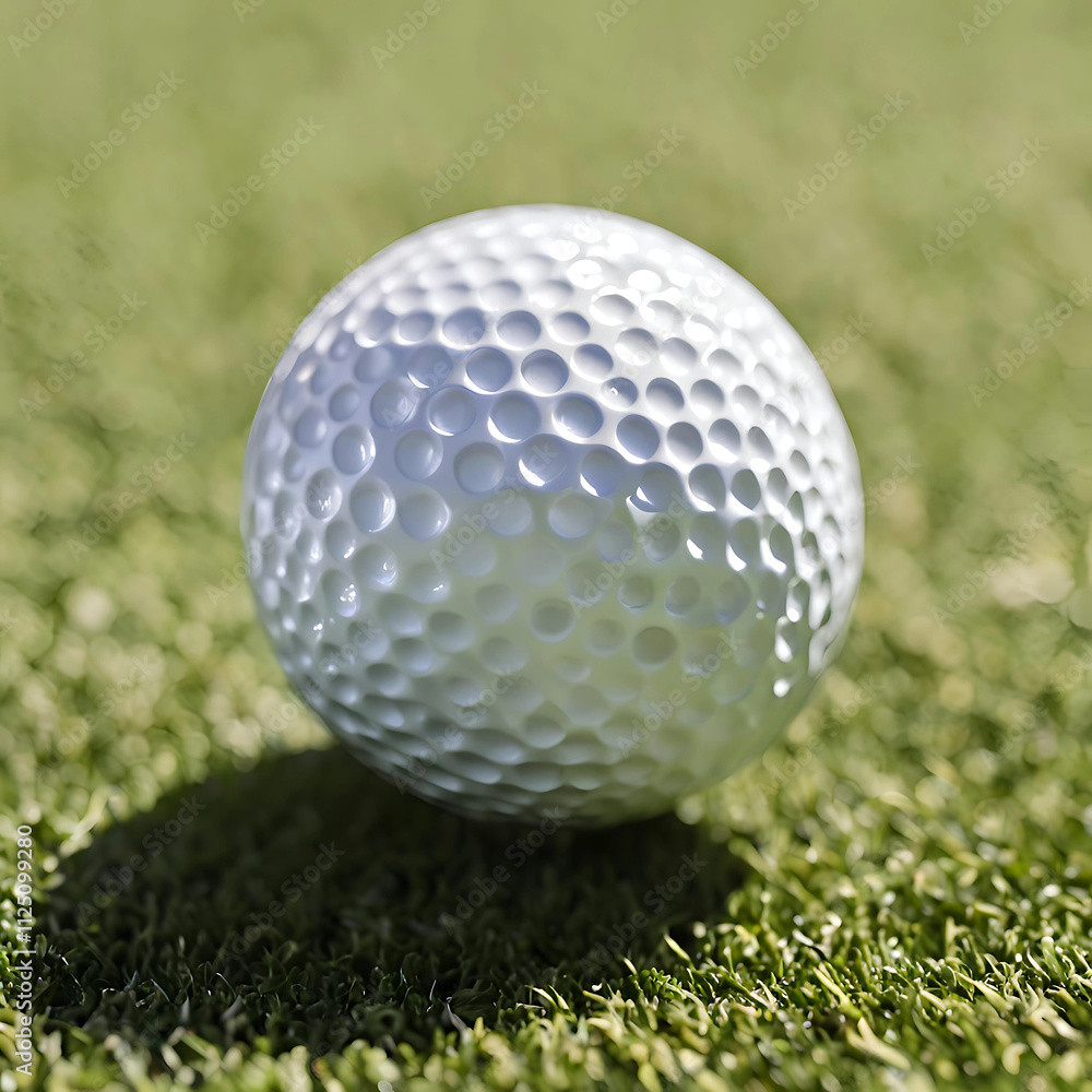 A golf ball is a special ball designed to be used in the game of golf. A golf ball is a special ball designed to be used in the game of golf.