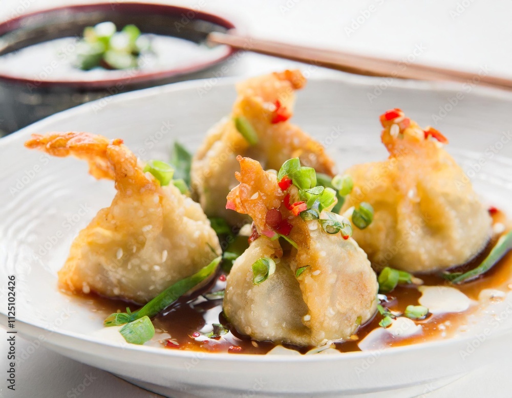 Asian Dumpling Delights: Steamed and Fried Perfection Asian Dumpling Delights: Steamed and Fried Perfection