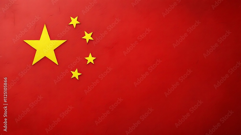 China background pattern template - Abstract stone concret wall texture in the colors of chinese flag China background pattern template - Abstract stone concret wall texture in the colors of chinese flag