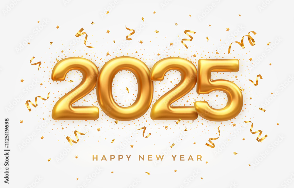 Fotografie Happy New Year 2025