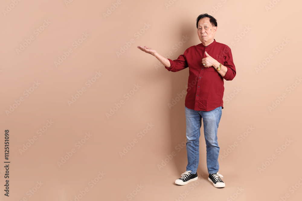 Fototapeta premium Senior East Asian Man