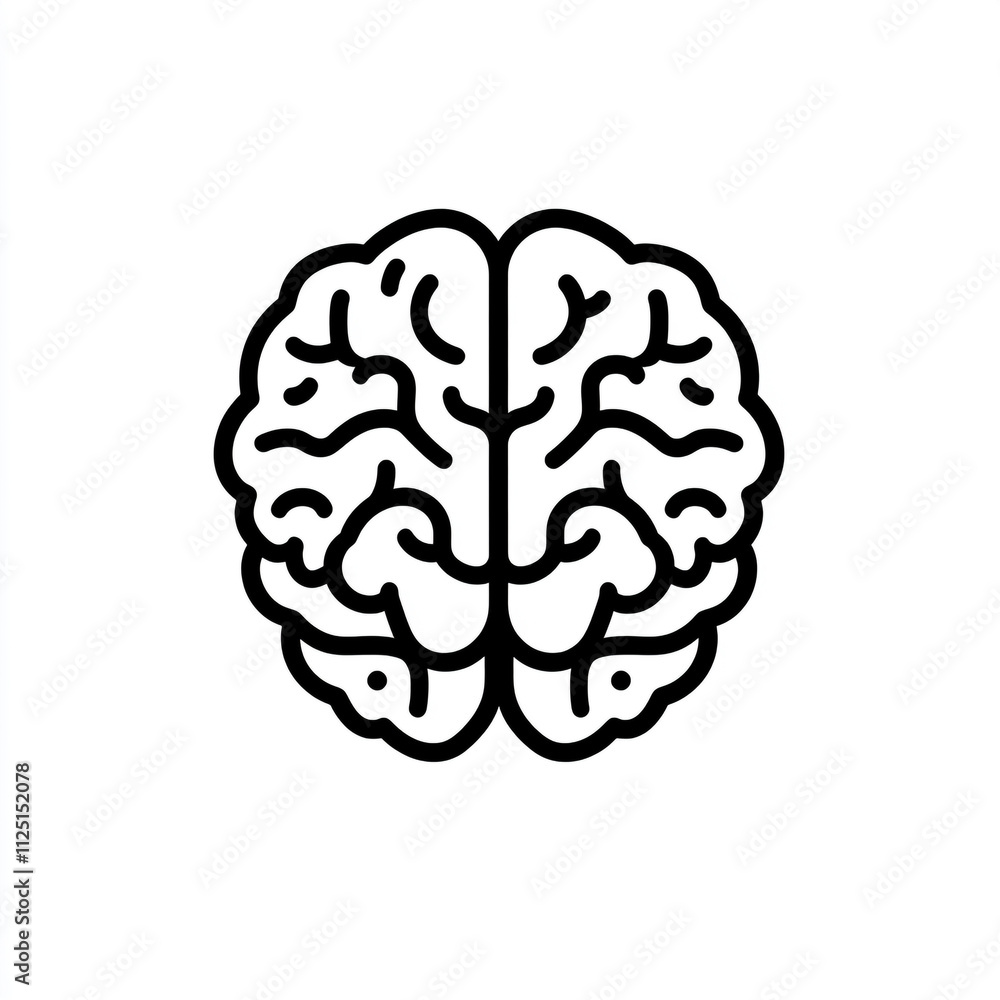 Children hand drawn team of happy workers stick figure illustration on a white background. 