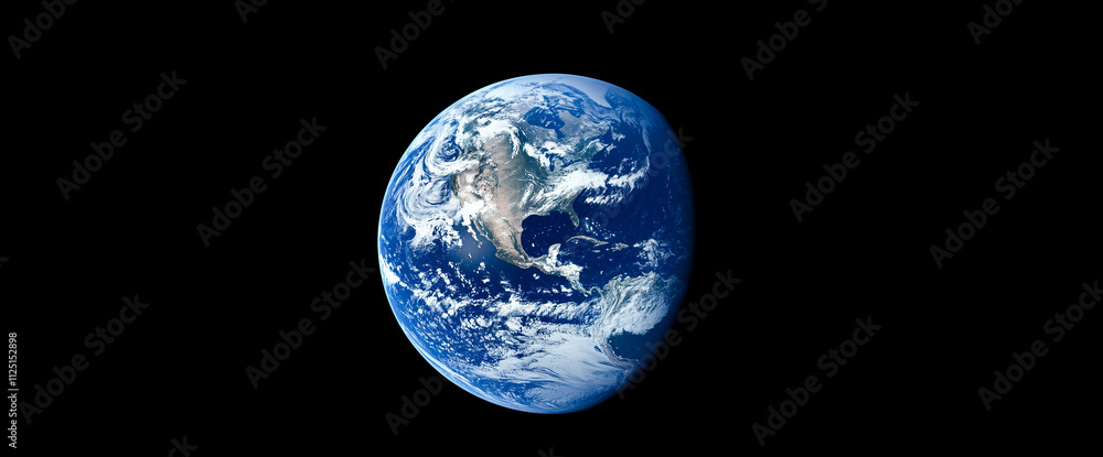Earth floating in space. Stunning cosmic view. Earth floating in space. Stunning cosmic view.