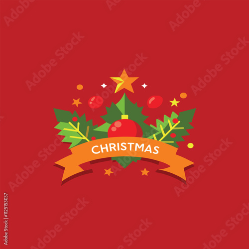 Merry Christmas and happy new year background