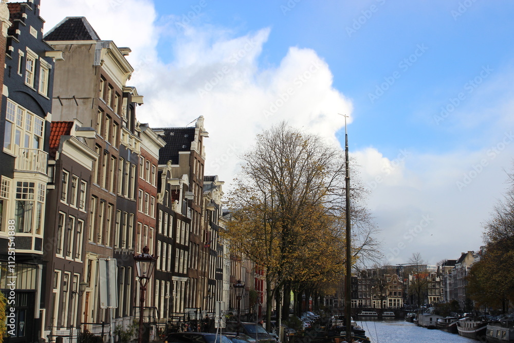 Fototapeta premium Amsterdam Sky