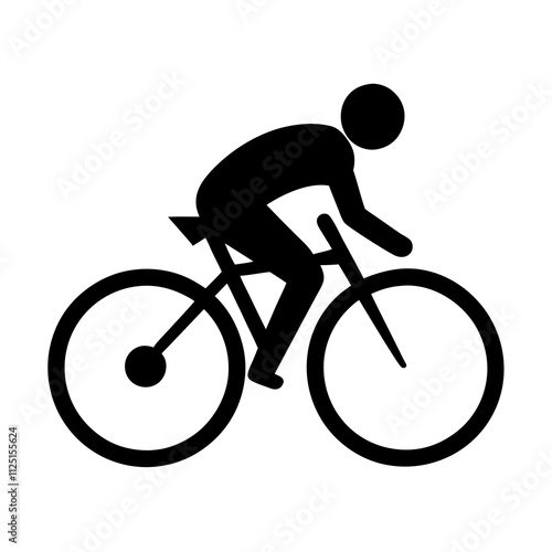 silhouette of a bicycle