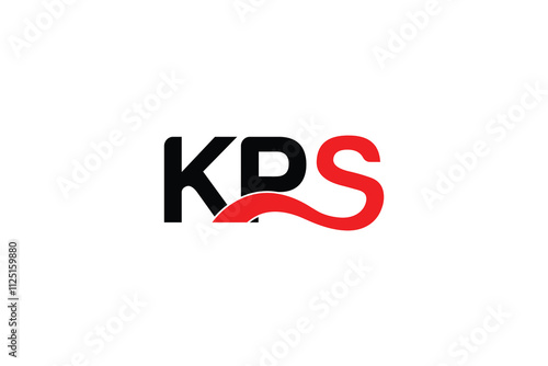 KPS logo. KPS letter. KPS letter logo design. Initials KPS logo linked with circle and uppercase monogram logo. KPS typography for technology,