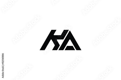 Free Download Monogram Letter KA With Home Modern Initial Logo Design Vector Illustration	 - GFXLoad