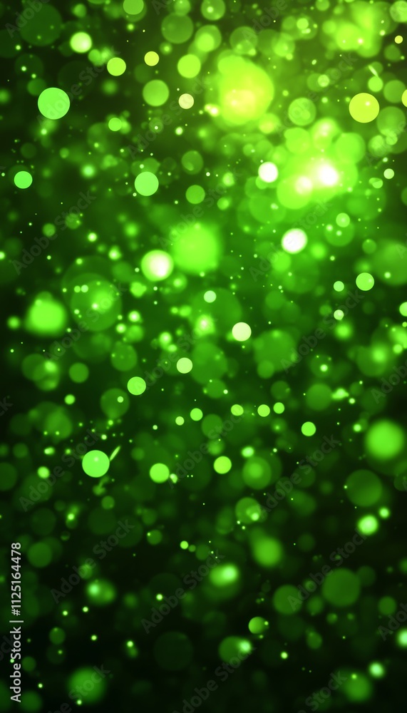 Abstract background of bright green out of focus heavy glitter lit by a bright light source Abstract background of bright green out of focus heavy glitter lit by a bright light source