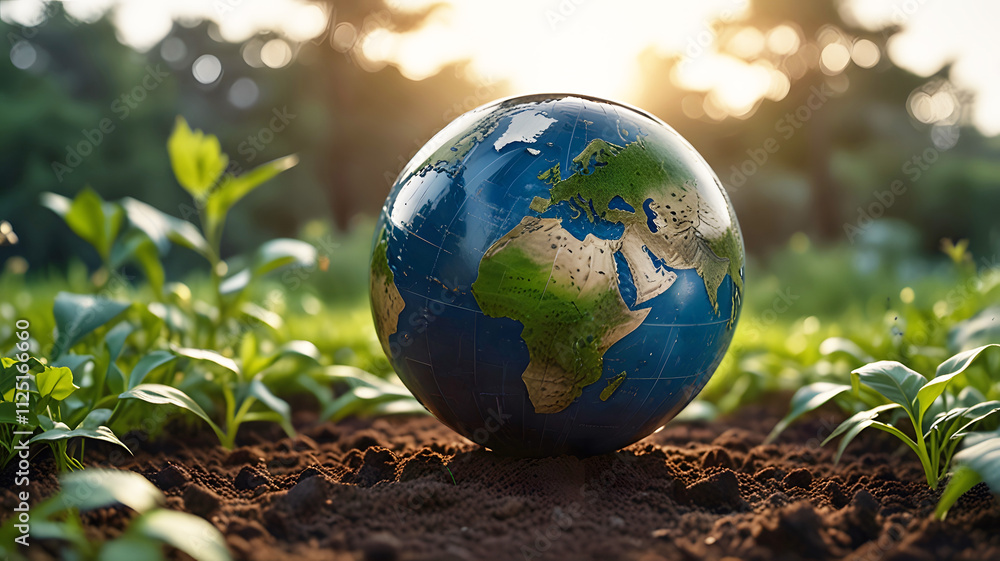 save world background Created with Generative AI technology save world background Created with Generative AI technology
